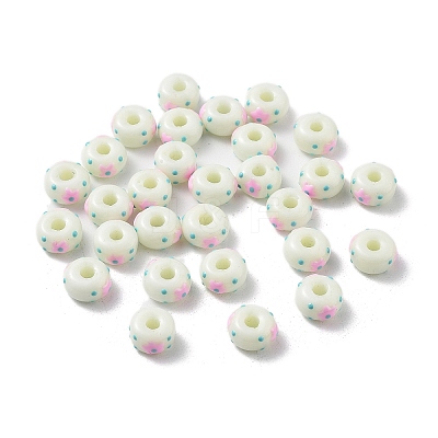 Glass Hand Painted Beads SEED-M011-04A-01-1