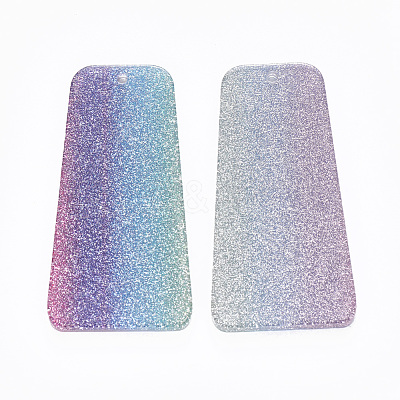 Cellulose Acetate(Resin) Big Pendants X-KY-R017-03-1