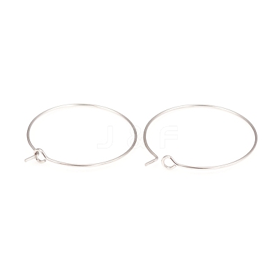 316L Surgical Stainless Steel Hoop Earring Findings STAS-G229-07P-03-1
