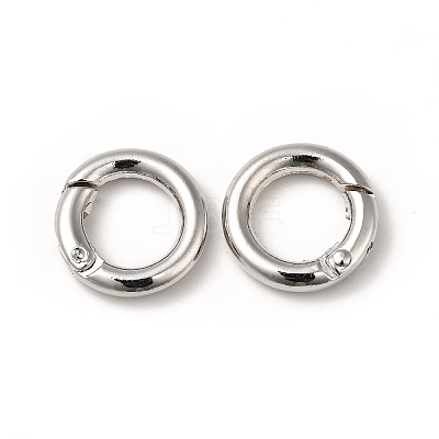 Alloy Spring Gate Rings PALLOY-H245-P-1