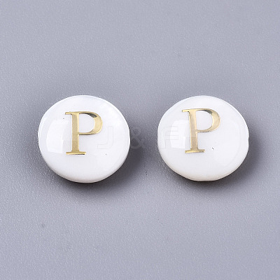 Natural Freshwater Shell Beads SHEL-S266-12P-1