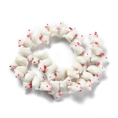 Handmade Lampwork Beads LAMP-F020-15-1