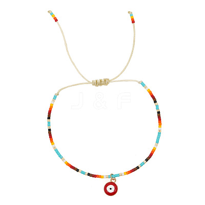 Alloy Enamel Charm Bracelets IY1908-1-1