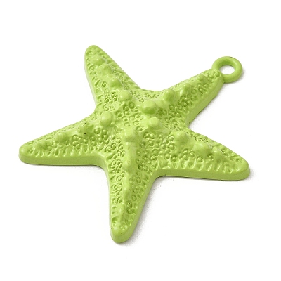 Spray Paint Alloy Big Pendants FIND-H055-14-1
