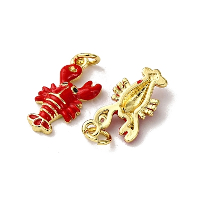 Brass Micro Pave Cubic Zirconia Pendants X-KK-F911-19G-02-1
