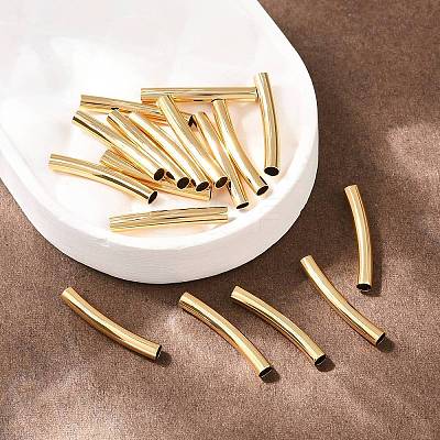 SHEGRACE Brass Tube Beads XGRPCP466-258G-1