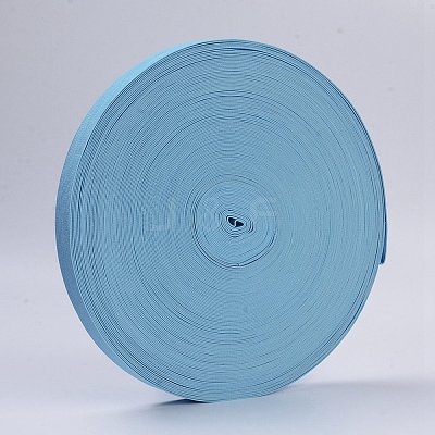 Colored Flat Elastic Rubber Band EC-WH0001-23-1
