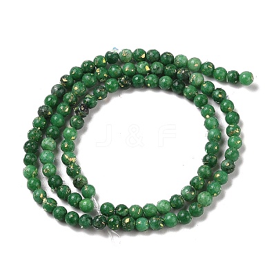 Assembled Natural Dolomite and Synthetic Opal Beads Strands G-Q017-G06-01G-1-1