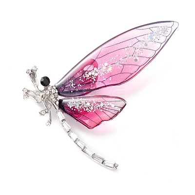 Dragonfly Enamel Pin JEWB-P012-02B-1