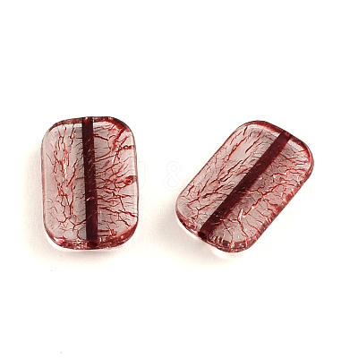 Mixed Crackle Style Transparent Acrylic Beads MACR-R546-28-1