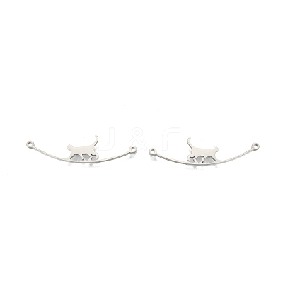 Non-Tarnish 201 Stainless Steel Connector Charms X-STAS-N098-094P-1