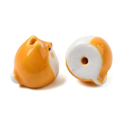 Handmade Porcelain Beads PORC-G015-01B-1