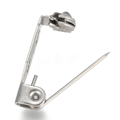 Tarnish Resistant 304 Stainless Steel Brooch Findings Sets STAS-G137-52P-04-1