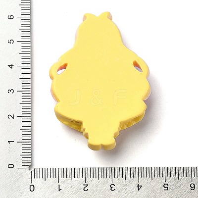 Cartoon Girls Opaque Resin Decoden Cabochons RESI-S392-06A-06-1