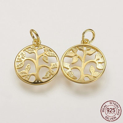 925 Sterling Silver Pendants LS-STER-K029-01G-1