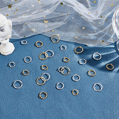 60Pcs 6 Style Alloy Bead Frame FIND-PH0007-52-1