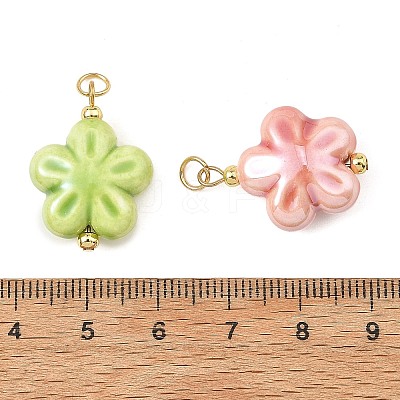 Handmade Porcelain Pendants PALLOY-JF06062-1