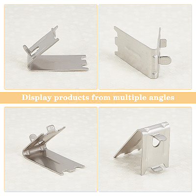 201 Stainless Steel Buckle STAS-WH0026-15P-1