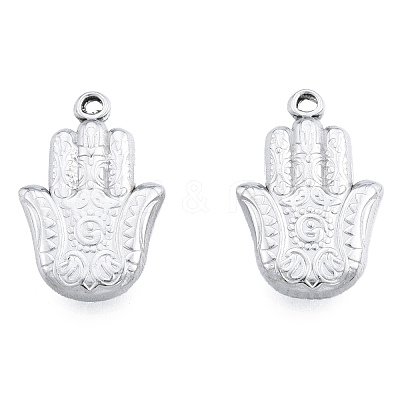 Non-Tarnish 201 Stainless Steel Pendants STAS-N098-243P-1