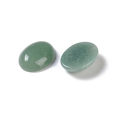 Natural Green Aventurine Cabochons G-B080-01A-08-1