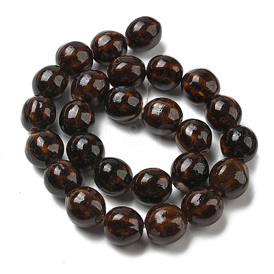 Handmade Porcelain Beads Strands PORC-B002-19D-1