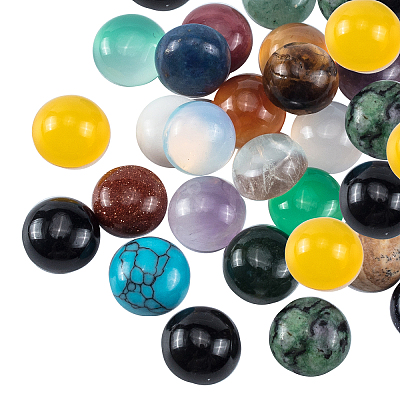 Natural & Synthetic Gemstone Cabochons G-PH0034-41-1