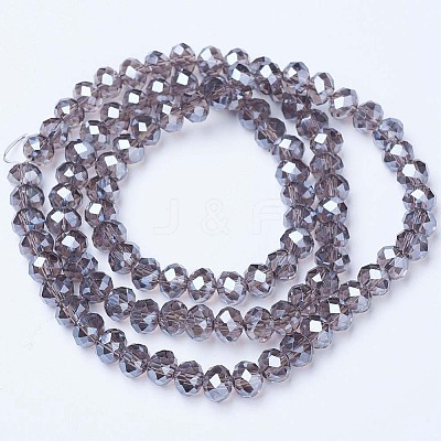 Electroplate Glass Beads Strands EGLA-A034-T3mm-A09-1