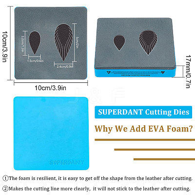 1 Pc Wood Cutting Dies DIY-SD0001-68I-1