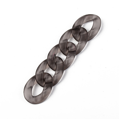 Transparent Acrylic Linking Rings LS-OACR-T024-01-K07-1