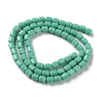 Opaque Glass Beads Strands GLAA-G112-03I-1