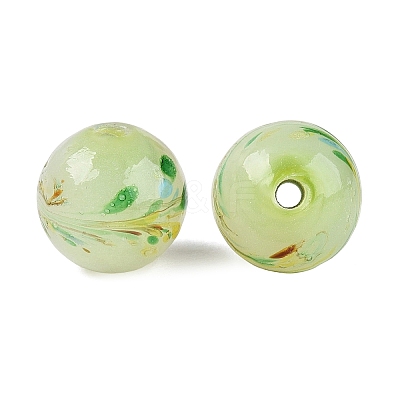 Handmade Lampwork Beads LAMP-T023-02B-08-1