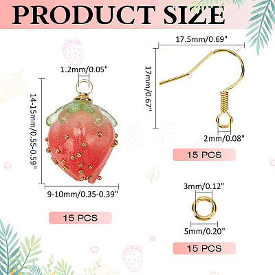 DIY Dangle Earring Making Kits DIY-ME0001-79-1