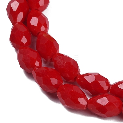 Opaque Solid Color Beads Strands EGLA-N013-P4mm-D07-1