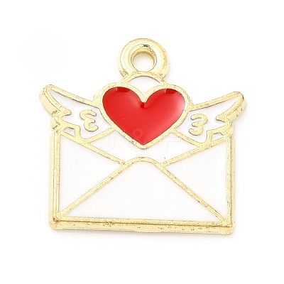 Alloy Enamel Pendants ENAM-D041-05A-1