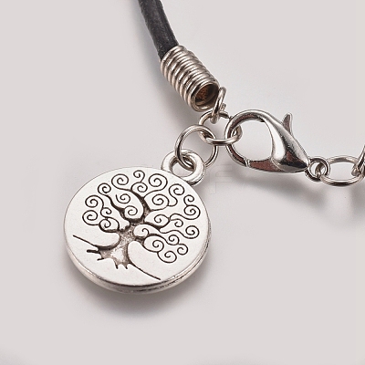 Unisex Charm Bracelets BJEW-JB04753-06-1