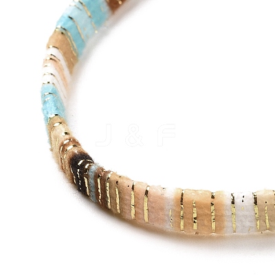 Cotton Ethnic Tribal Braided Bracelet BJEW-A099-02-1