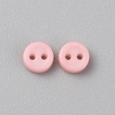 Mini Resin Button FIND-WH0260-26B-1
