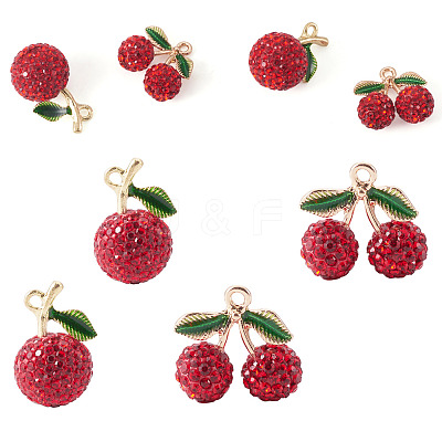 4Pcs 2 Styles Handmade Polymer Clay Beads CLAY-TA0001-98B-1