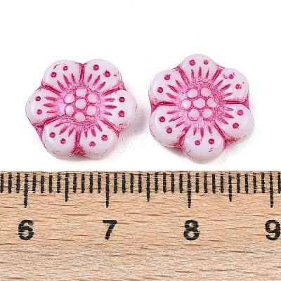 Bohemia Czech Pressed Glass Beads GLAA-I061-08B-1