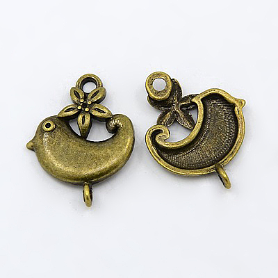 Alloy Cabochon Connector Settings X-EA11604Y-AB-1