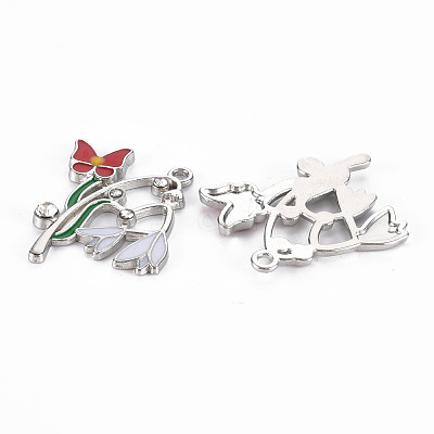 Alloy Pendants PALLOY-N153-09-RS-1