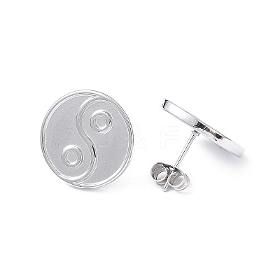Non-Tarnish 304 Stainless Steel Stud Earring for Women EJEW-I285-27P-1