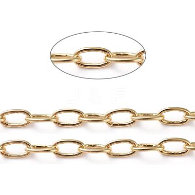 Brass Paperclip Chains CHC-G005-04G-1