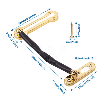 Stainless Steel Swing Bar Door Lock SW-TAC0002-02B-1