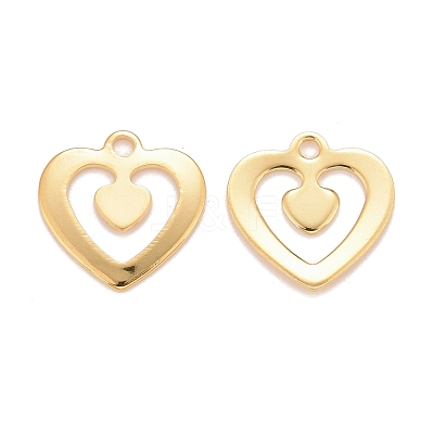201 Stainless Steel Charms STAS-K217-75G-1
