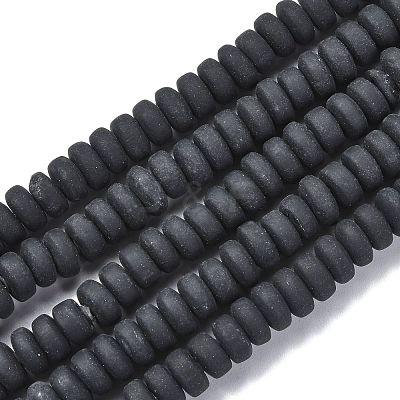 Handmade Polymer Clay Beads Strands X-CLAY-N008-008J-1