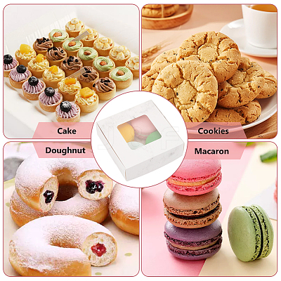 Marble Print Paper Candy Storage Box CON-WH0084-92A-1