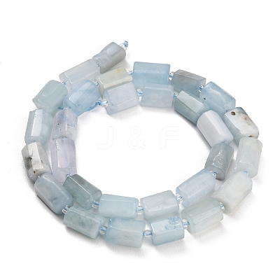 Natural Aquamarine Beads Strands GG-CBA7621-A01-01-1