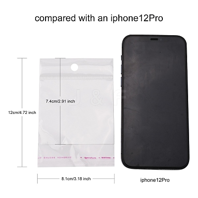 Rectangle Cellophane Bags OPC-F001-03G-1
