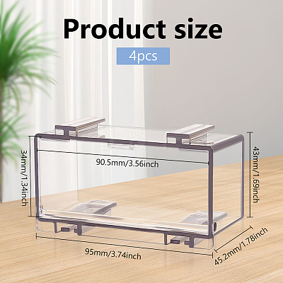 Plastic Mold Presentation Boxes ODIS-WH0329-58B-1
